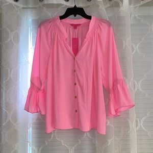 NWT LILLY PULITZER DAKOTA TOP SIZE LARGE